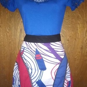 Runway skirt and matching top